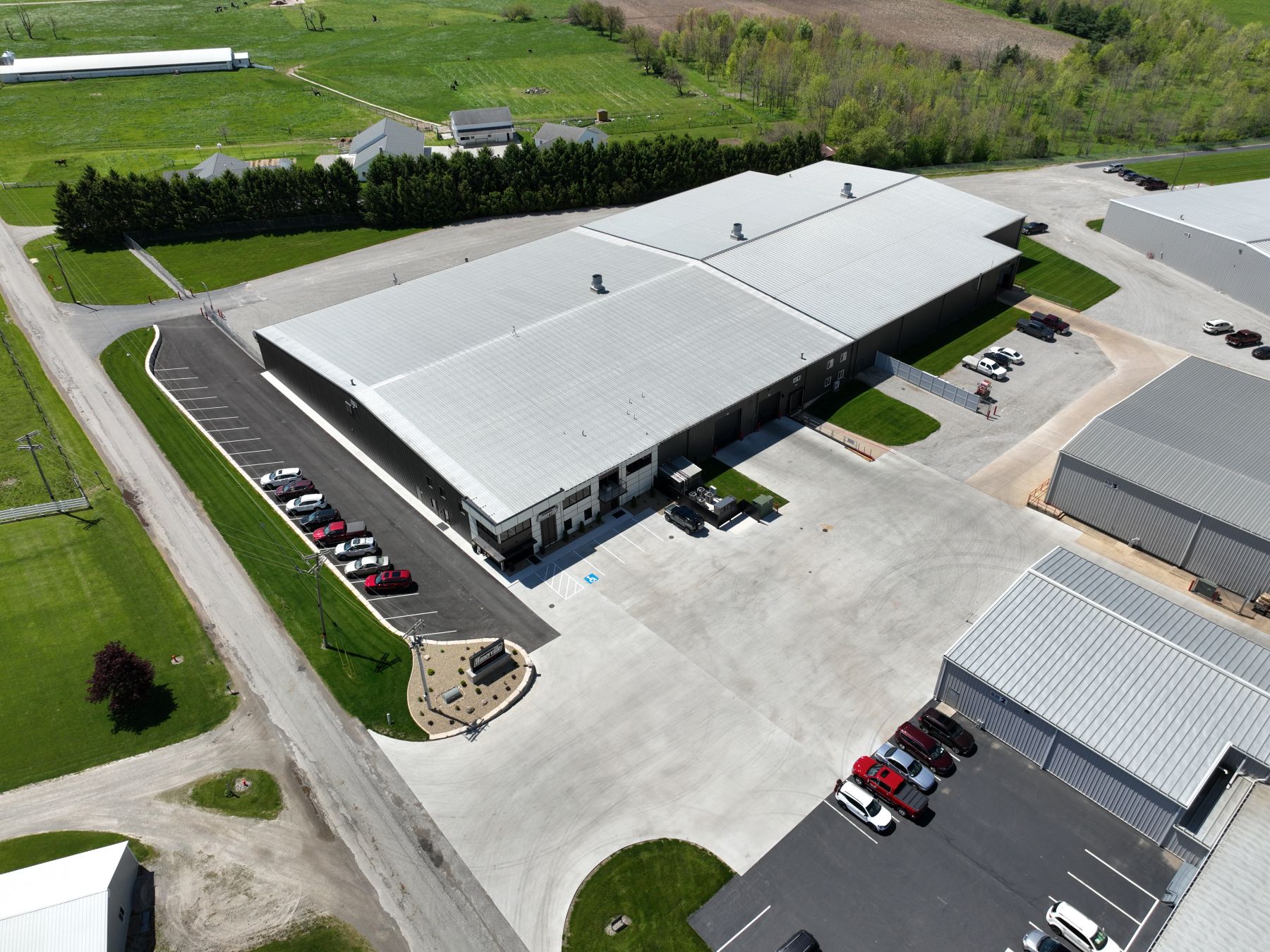 Honeyville Metal Headquarters in Topeka, IN - Industrial | Manufacturing project by R. Yoder Construction